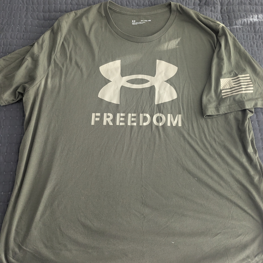 Under Armour Men's Freedom T-Shirt - Green